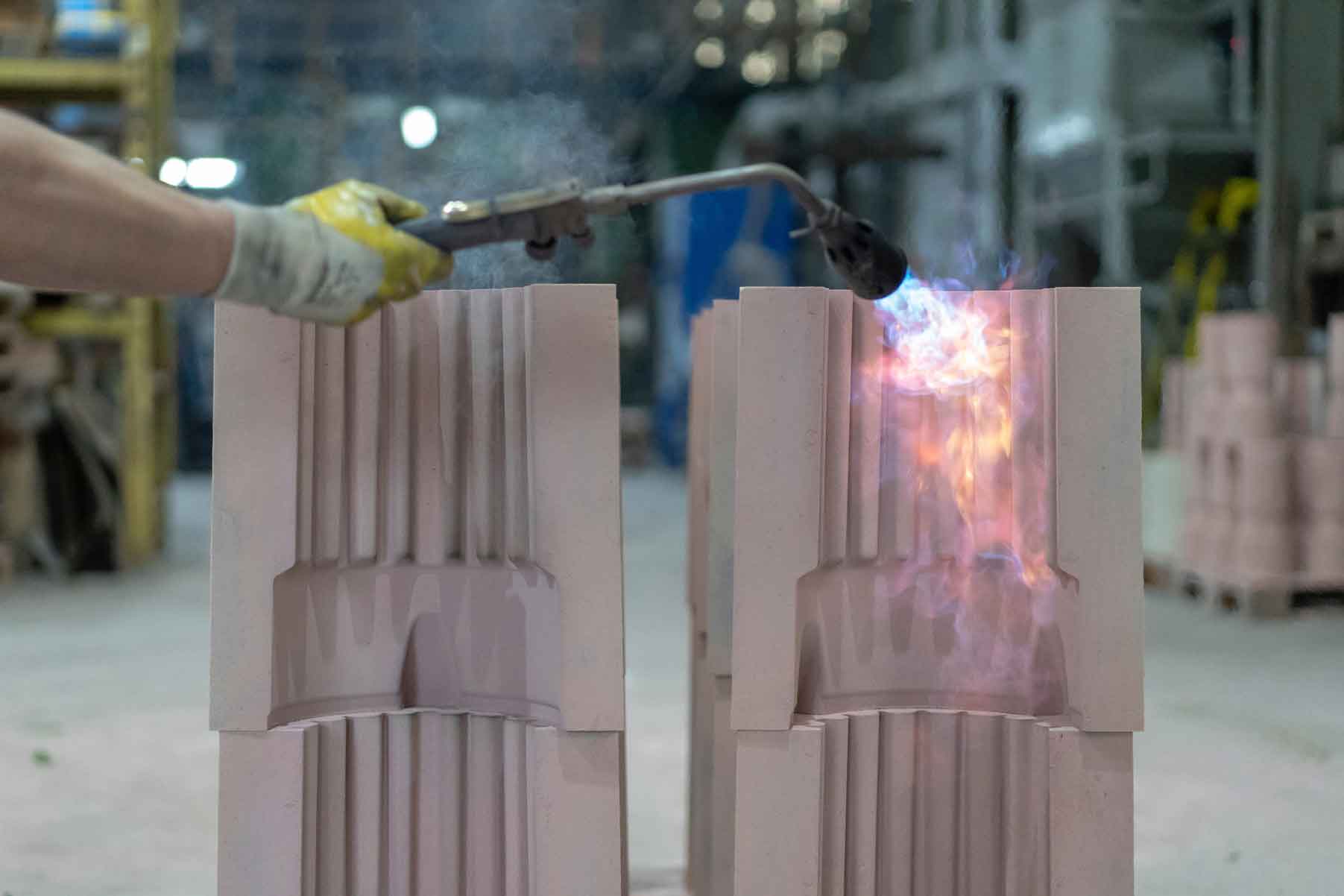 Machería - Fabricación de machos de moldeo